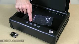 Sentry Safe QAP1E: Opened With a Street-Sweeper Bristle