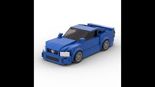 Lego Holden VE Commodore MOC FREE INSTRUCTIONS