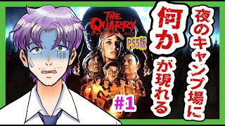 【ホラゲーバイノーラル実況】本日発売！楽しいキャンプの夜が地獄絵図に…「クアリー ～悪夢のサマーキャンプ」PS5版 #1【低音ボイス】