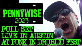 PENNYWISE - LIVE AT PUNK IN DRUBLIC, AUSTIN 2023, FULL SET