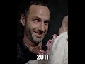 Rick & Judith 2011 vs. 2024 | The Walking Dead #Shorts