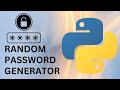 Random Password Generator | Python Project For Beginner