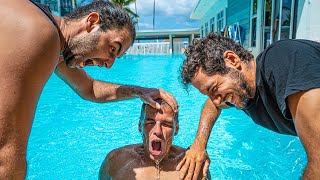 Drowning one of the World's Best Freedivers! Fun in the Philippines!