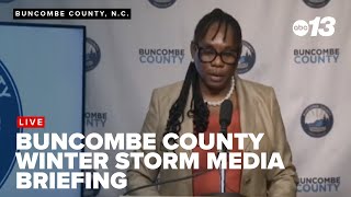 Buncombe County Winter Storm Briefing