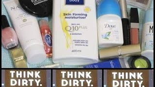 How Clean Is Your Cosmetics and Skin Care by THINK DIRTY