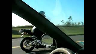 Wheelie on a 2006 CBR600RR