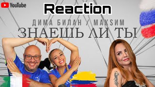 🇷🇺 МакSим - Знаешь ли ты 🇮🇹 Italian and Colombian 🇨🇴 Reaction