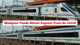 Madgaon Vande Bharat Express #train #viralvideo #video