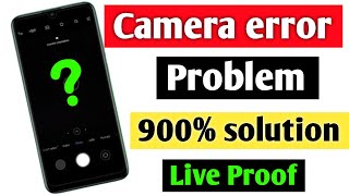 📷phone camera error problem solution | camera error can't connect to the camera vivo | camera error