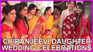 Chiru Daughter Srija Marriage Celebrations 2016 - Chiranjeevi , Surekha,Upasana