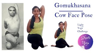 Gomukhasana | Cow Face Pose | Step by Step | Light on Yoga Challenge | Iyengar Yoga