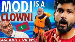 PM Modi's one move destroyed Maldives | Maldives vs Lakshadweep | Abhi and Niyu