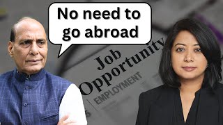 Do Indians really need to go abroad for jobs? | LIVE | Faye D'Souza