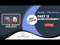 Alter table add column in Database | Add columns in SQL statement part 12/32