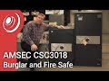 AMSEC CSC3018 Burglar and Fire Safe