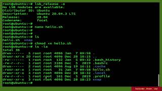 How To Write Hello, World! Bash Shell Script
