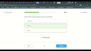 103 Module 9 Quiz | Python Developer | Sololearn