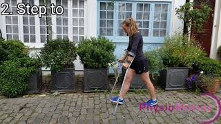 How to use your crutches non, partial and full weight bearing