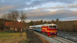 Protokolární vlak s „třistaosmičkou“ v úseku Kolín - Mšeno a zpět