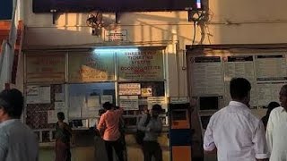 Karaikudi railway station in night time live video 🚇🛤