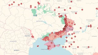 Як змінювалась мапа війни з початку повномасштабного вторгнення рф в Україну? #війна #зсу #україна