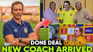 KAIZER CHIEFS CONFIRMED NEW COACH SANTOS - NUMBER ONE  COACH (BREAKING NEWS)