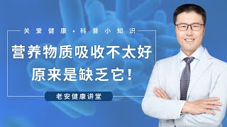 营养物质吸收不好，原来是缺乏它｜【老安谈健康】