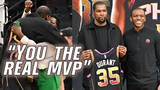 WELCOME TO THE VALLEY KD - Kevin Durant is officially welcomed to the Phoenix Suns
