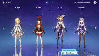 How to change your Party in Genshin Impact - How to Equip New Characters
