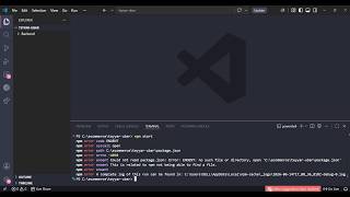npm start Error Fix | ENOENT package.json | 2026