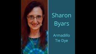 Sharon Byars of Armadillo Tie Dye chats with Melanie Brummer about making tie dyed garments to sell