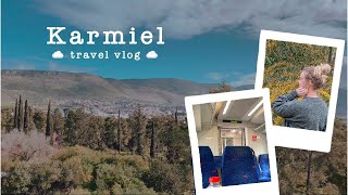 Karmiel | travel vlog | mental burnout causing me to travel 🌻✨☁️