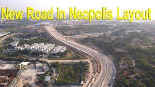 New road in Neopolis Layout | #development #hyderabad #neopolis