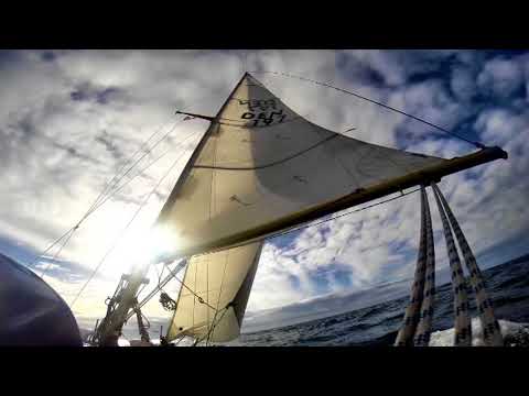 Sailing home from the Faroese Islands. Sailing home from the Faroese Islands.