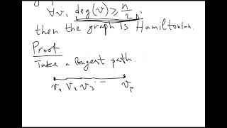 Dirac's theorem about Hamiltonian graphs | graph theory