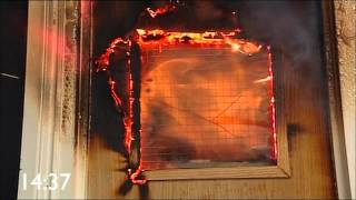 Lorient comparative, indicative fire door test.