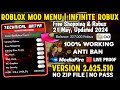 Roblox MOD MENU 2.630.557 Free robux and shopping | VIP Fly, Speed & Infinite Robux 2024!