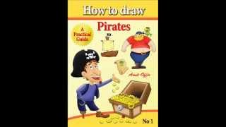 how to draw pirates book - step by step