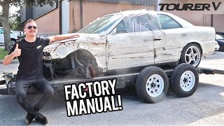 Rebuilding a Wrecked JZX100 Chaser in the USA!