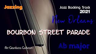 New Classic Jazz Backing Track BOURBON STREET PARADE Ab Traditional Dixieland New Orleans Play Along