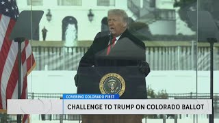 Lawsuit could bar former President Donald Trump from primary ballot in Colorado