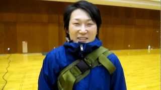 全日本2012会場で三上さんに会えたAXIS柔術千葉代表片庭