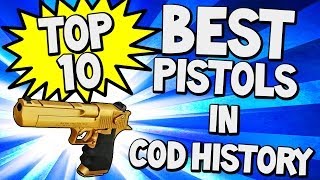 Top 10 "BEST PISTOLS" in COD HISTORY (Top Ten - Top 10) | Chaos
