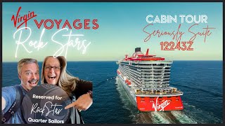 Exclusive Tour: Rock Star Seriously Suite #12243Z on Virgin Voyages’ Valiant Lady