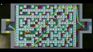 Flow Field Pathfinding (Custom algorithm in Roblox Luau) [Improved Contrast]