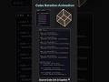 Cube Animation with Pure CSS #animation