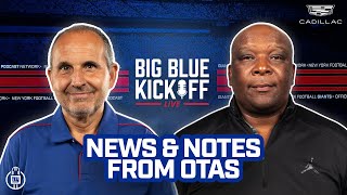 News & Notes from OTAs | Big Blue Kickoff Live | New York Giants