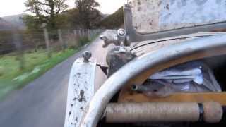 Austin 7 road footage VSCC Lakeland Trial