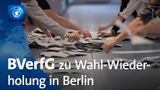 Bundesverfassungsgericht verhandelt über Pannen bei Bundestagswahl in Berlin