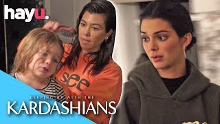 Nervous Kendall Wants Kourtney To Leave Her Home! | Season 16 | Keeping Up With